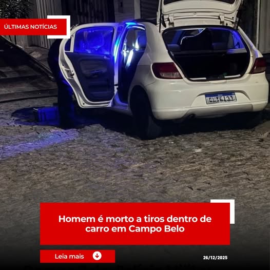 POLÍCIA MILITAR REGISTRA CRIME CONTRA A VIDA EM CAMPO BELO